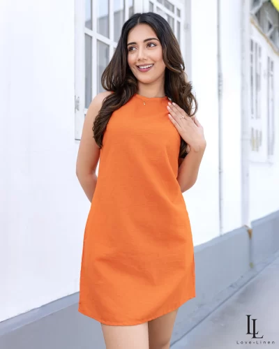 Lassie Dress - Orange