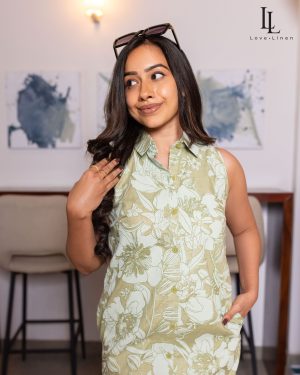 Shenny dress - Green Floral