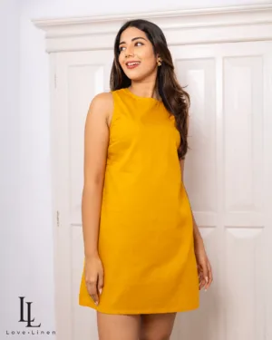 Lassie Dress - Mustard