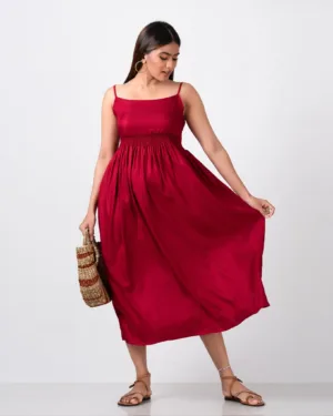 Ivy Dress - Red