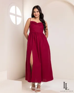 Maya Dress - Red