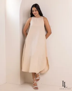 Luxe Dress - Beige